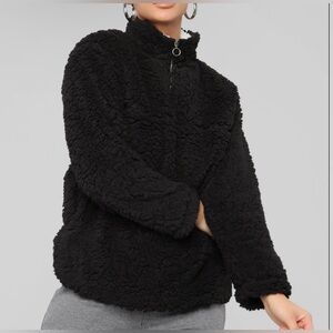 New Fashion Nova Fuzzy Jacket